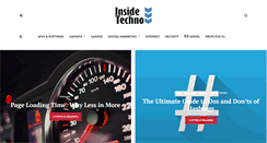 Desktop Screenshot of insidetechno.com